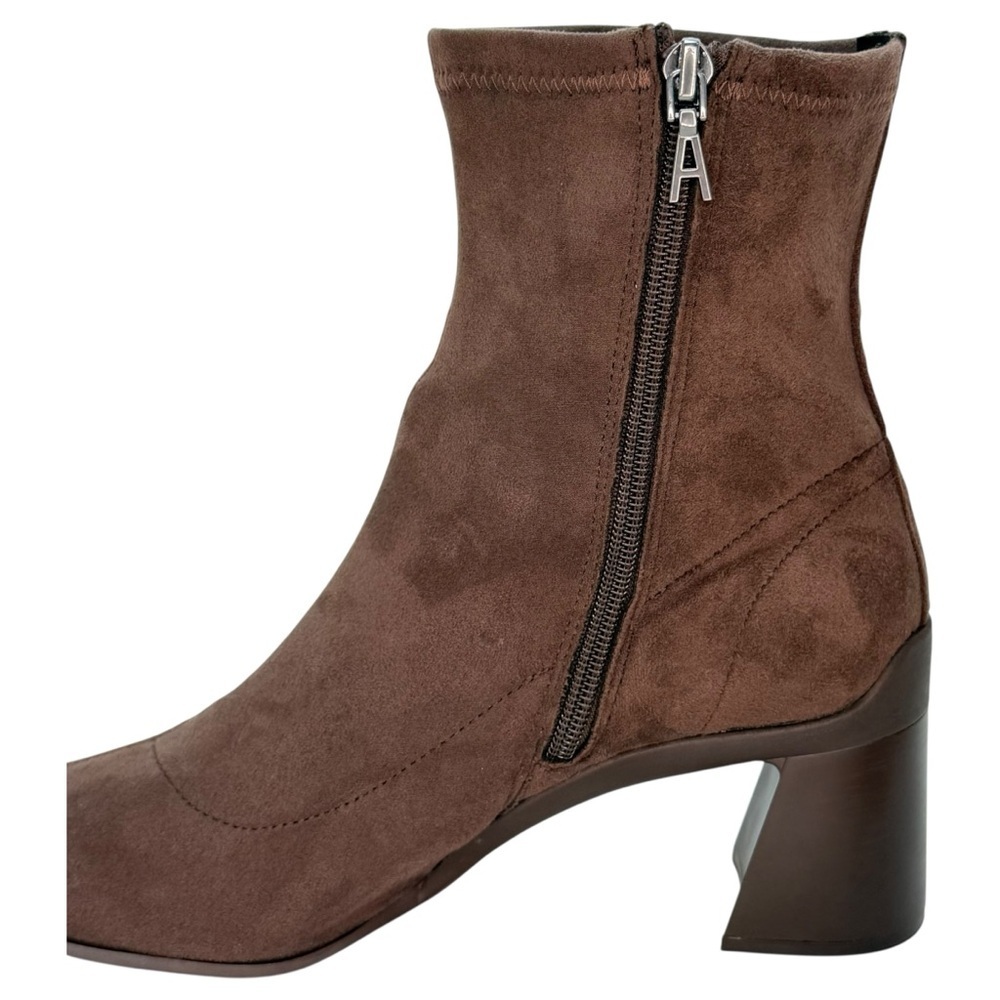 Aerosoles Corinda Brown Suede Womens Ankle Boots Size 8.5M - Picture 10 of 15
